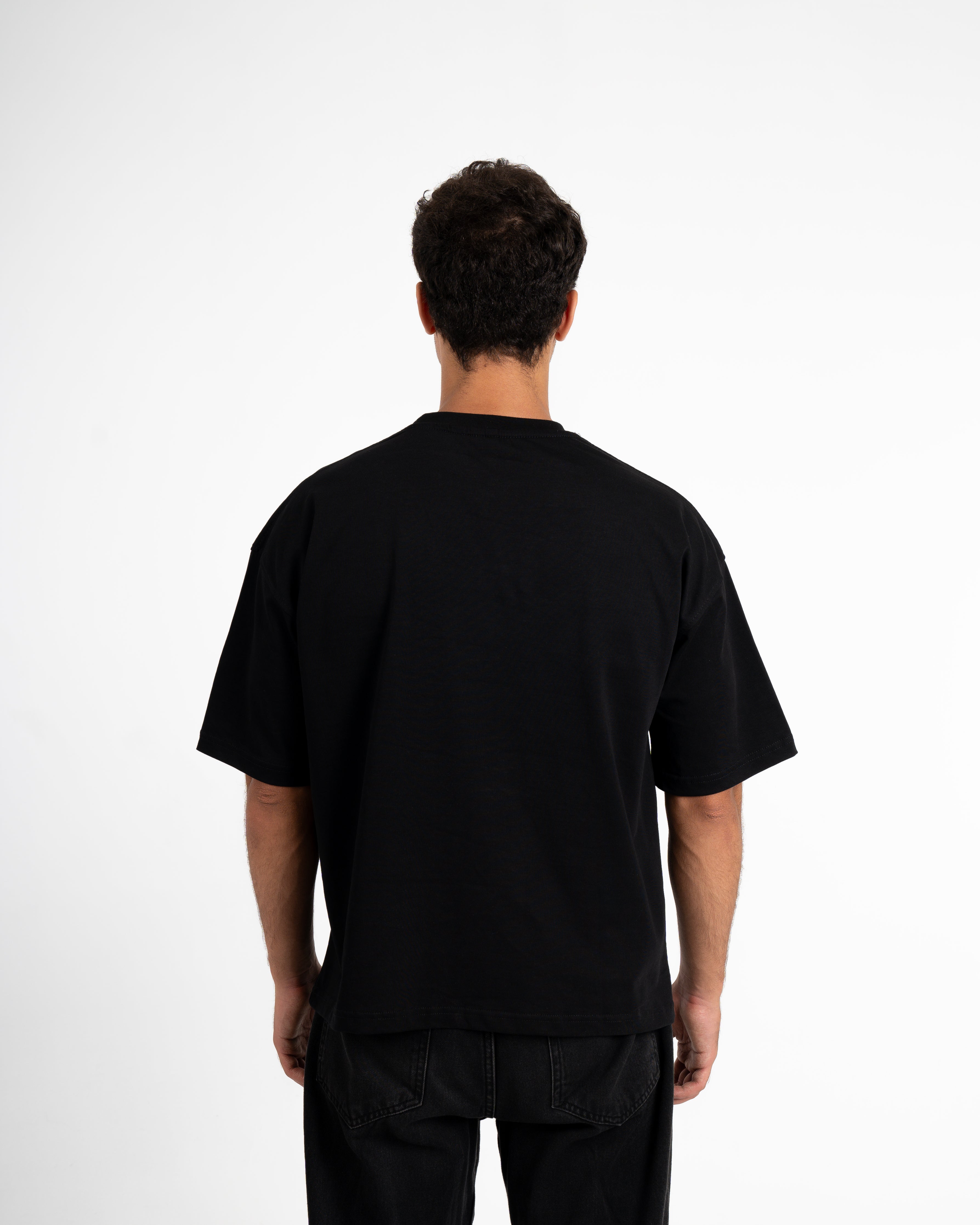 NOVA BLACK BOXY TEE