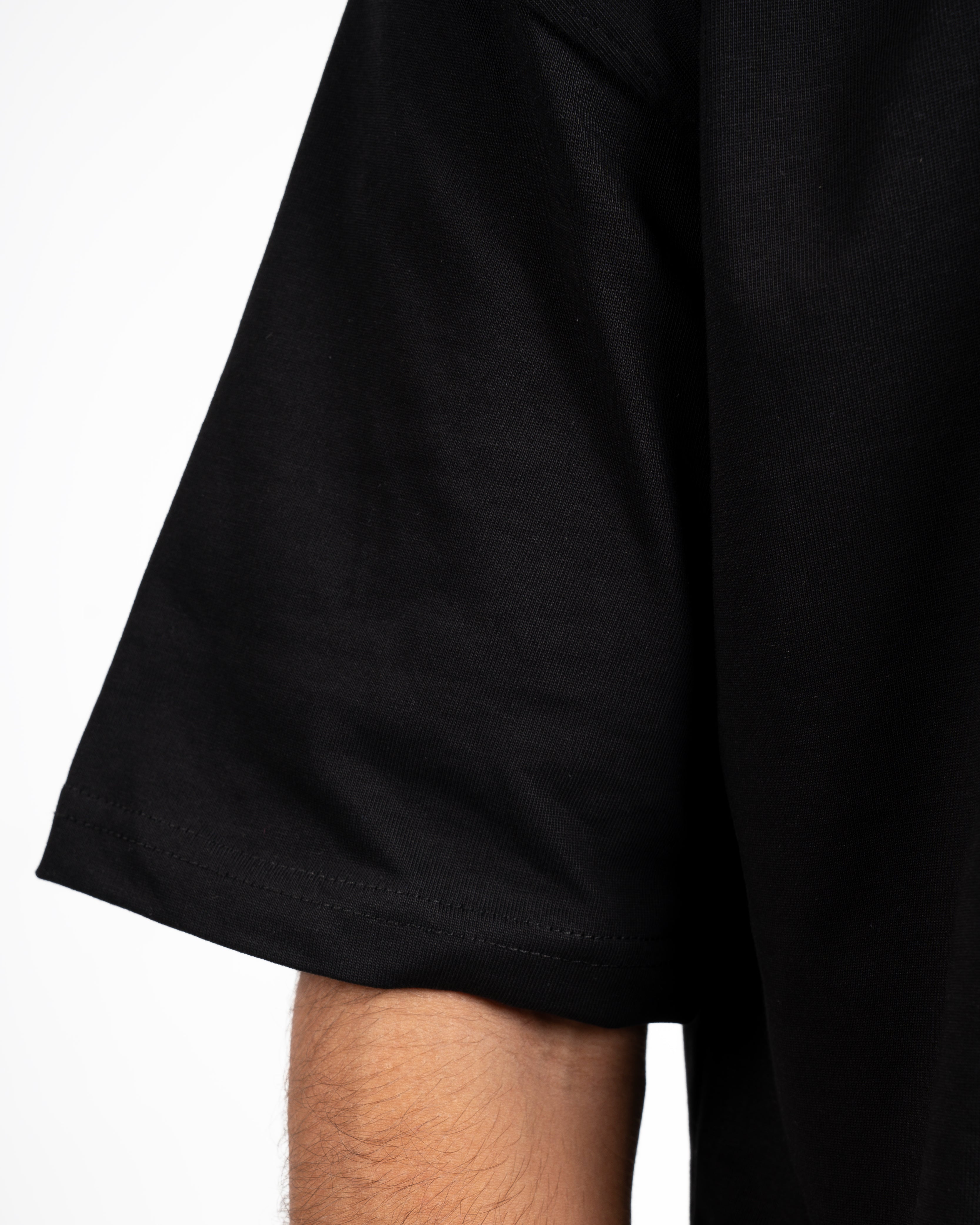 NOVA BLACK BOXY TEE