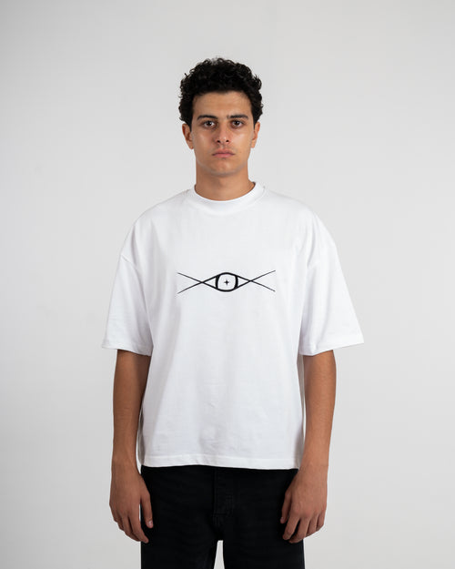 NOVA WHITE BOXY TEE